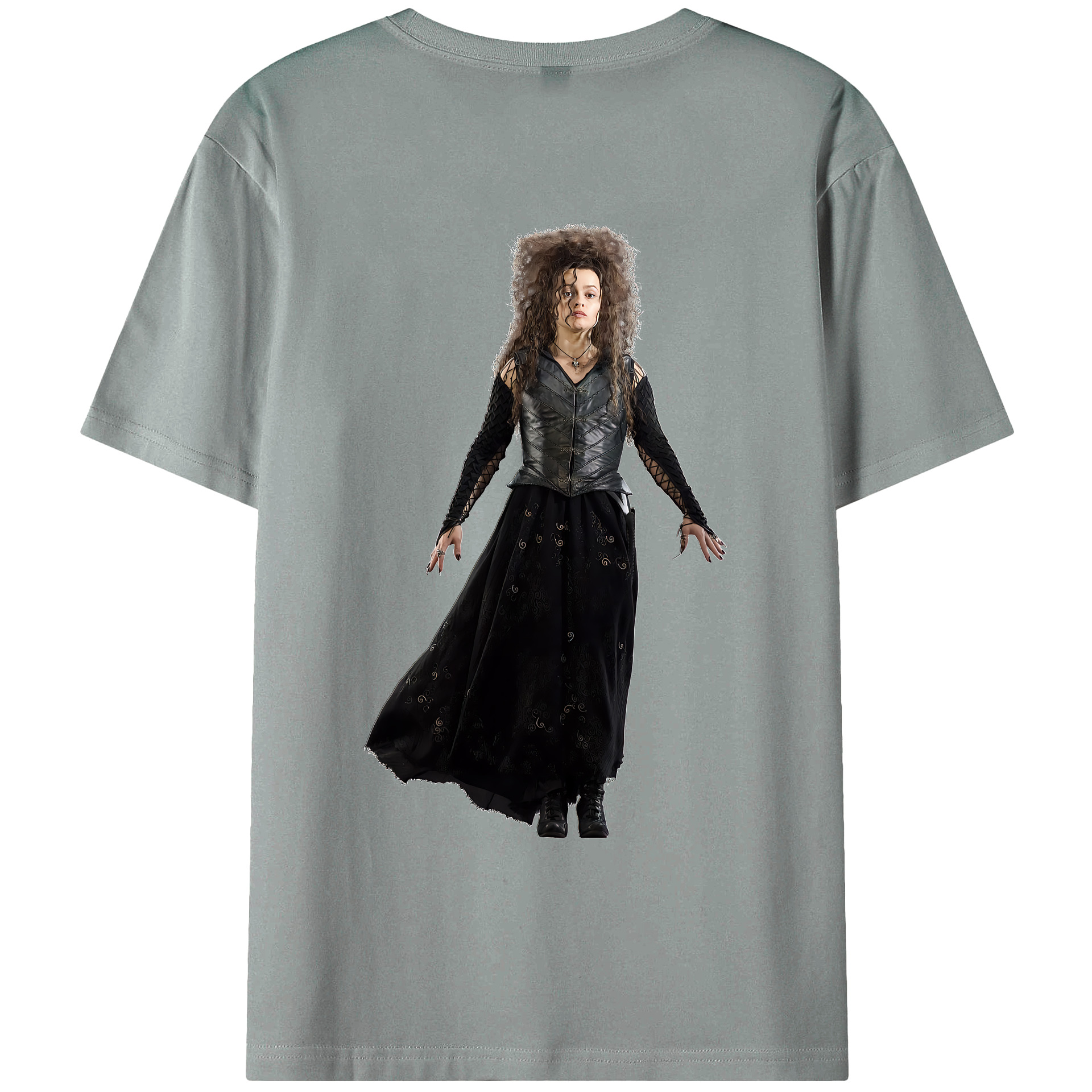 （画像用） Harry Potter ハリー・ポッターシリーズ 綿100％ メンズ半袖Tシャツ（バックプリント） 通気性